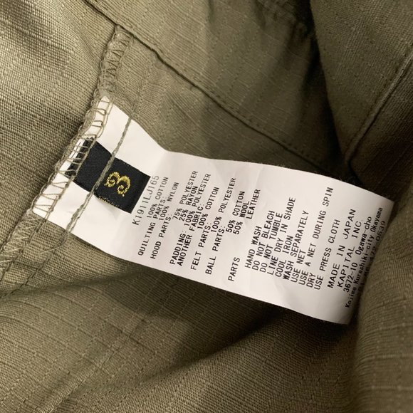 Kapital Alpine Ripstop Ring Coat Jacket - Picture 7 of 7